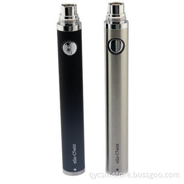 1,100mAh ego c twist battery/electronic cigarette rechargeable batteries